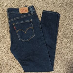 Levi's Indigo Denim Jeans